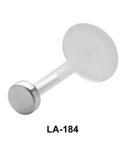 Circular Silver 925 Labrets Push-in LA-184