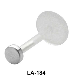 Circular Silver 925 Labrets Push-in LA-184