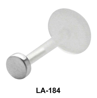 Circular Silver 925 Labrets Push-in LA-184