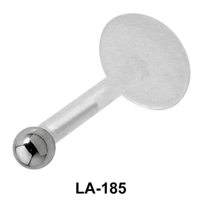 2 mm. Ball Shaped Labret Silver LA-185
