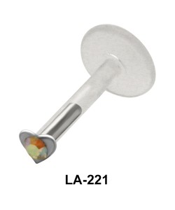 Heart Shaped Labrets Push-in LA-221