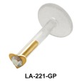 Heart Shaped Labrets Push-in LA-221