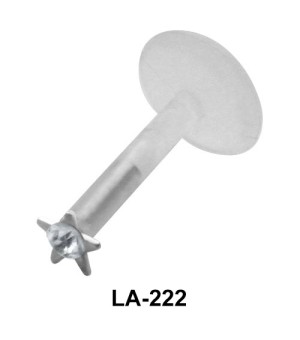 Star Shaped Labrets Push-in LA-222