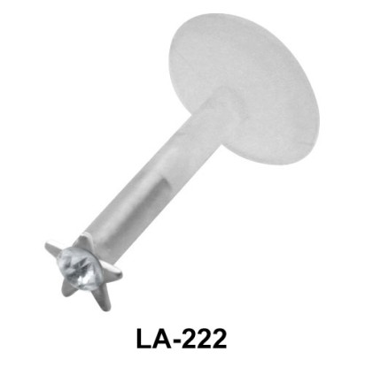 Star Shaped Labrets Push-in LA-222