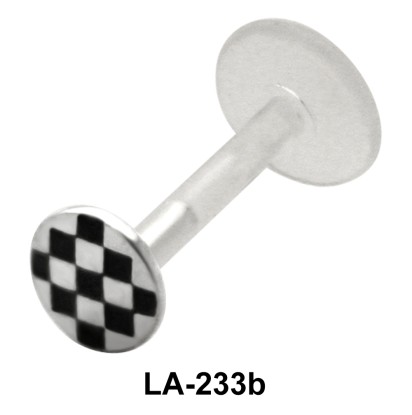 Checks Design Labrets Push-in LA-233b