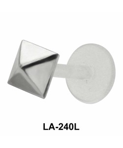 Pyramid Shaped Labrets Push-in LA-240L 