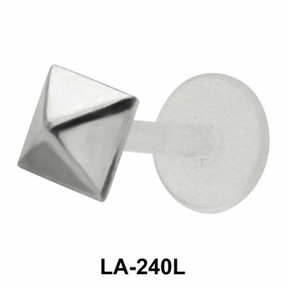 Pyramid Shaped Labrets Push-in LA-240L 