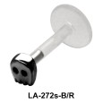 Skull Labrets Push-in LA-272s