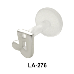 Musical Note Shaped Labrets Push-in LA-276