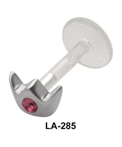 Crown Shaped Labrets Push-in LA-285