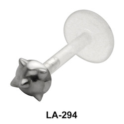 Flail Shaped Labrets Push-in LA-294 