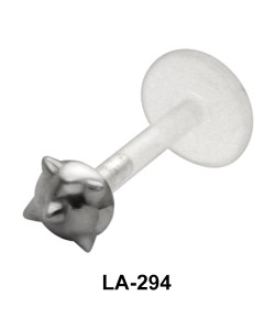 Flail Shaped Labrets Push-in LA-294 