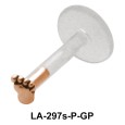 Baby Foot Shaped Labrets Piercing LA-297s 
