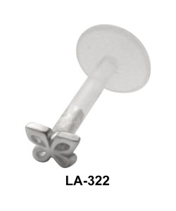 Butterfly Shaped Labrets Push-in LA-322 