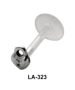 Heart Key Labrets Piercing PTFE LA-323