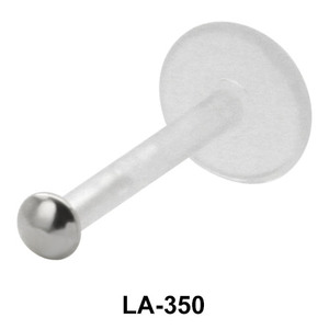 Small Plate Labrets Push-in LA-350