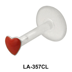 Red Heart Monroe Piercing  LA-357CL