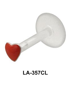 Red Heart Monroe Piercing  LA-357CL