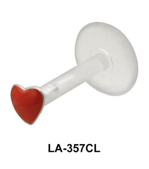 Red Heart Monroe Piercing  LA-357CL