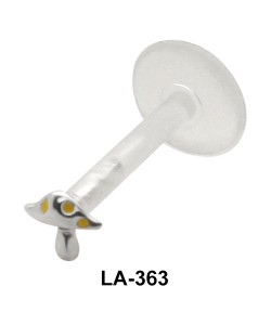 Mushroom Shaped Labrets Push-in LA-363CL 