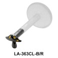 Mushroom Shaped Labrets Push-in LA-363CL 