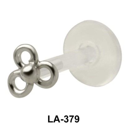 Hollow Flower Shaped Labrets Push-in LA-379