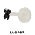 Scissors Shaped Labrets Push-in LA-387