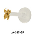 Scissors Shaped Labrets Push-in LA-387