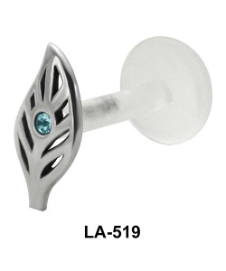 Leaf Shaped labrets Push-in LA-519