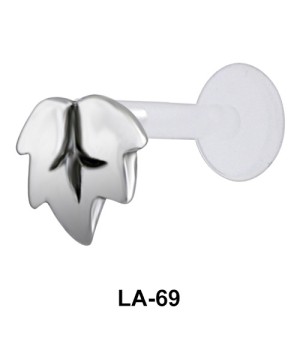 Inverted Leaf Shaped Labrets Push-in LA-69