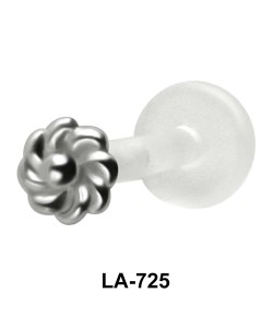 Ball Set Flower Shaped labret Push-in LA-725