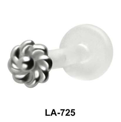 Ball Set Flower Shaped labret Push-in LA-725