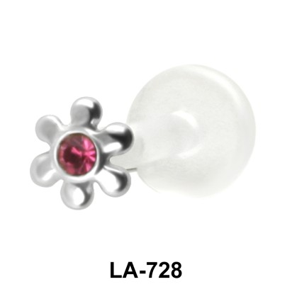 Stone Set Flower Monroe Piercing LA-728