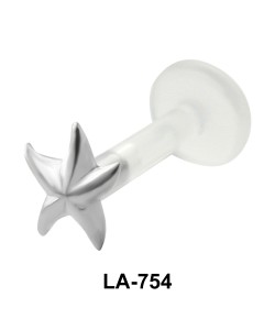 Star Fish Shaped Labrets Push-in LA-754