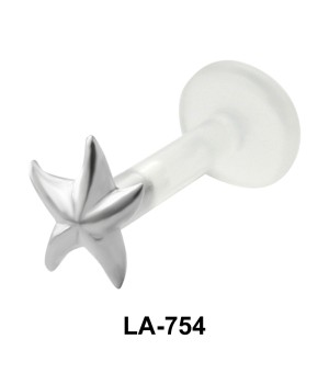 Star Fish Shaped Labrets Push-in LA-754