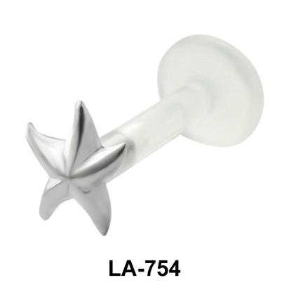 Star Fish Shaped Labrets Push-in LA-754