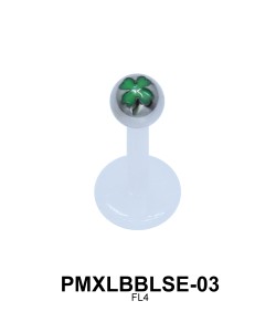 Leaf Labret Piercing PMXLBBLSE-03