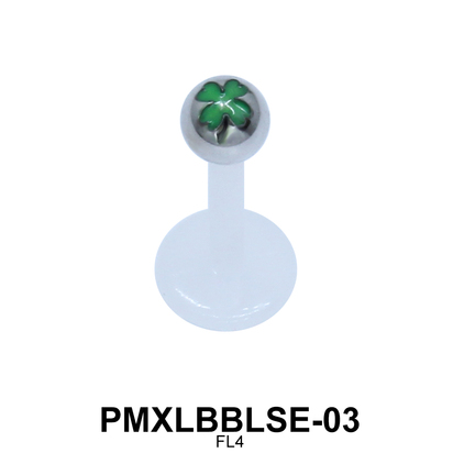 Leaf Labret Piercing PMXLBBLSE-03