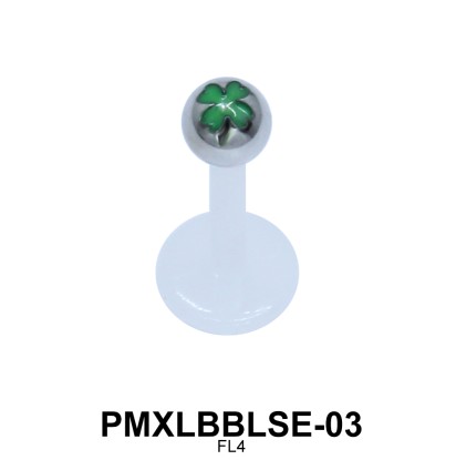 Leaf Labret Piercing PMXLBBLSE-03