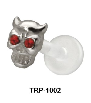 The Devil Skull Tragus Piercing TRP-1002