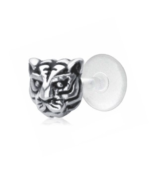 Tiger Face Shaped Tragus Piercing-1005