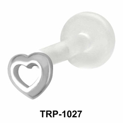 Hollow Heart Tragus Piercing TRP-1027