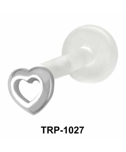 Hollow Heart Tragus Piercing TRP-1027