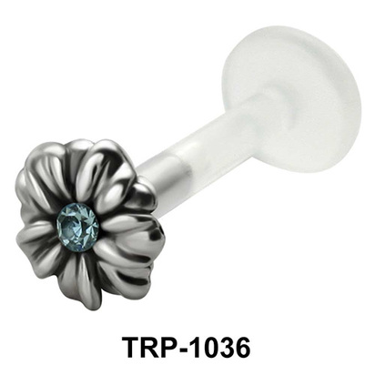 Flower Shaped Tragus Piercing TRP-1036 