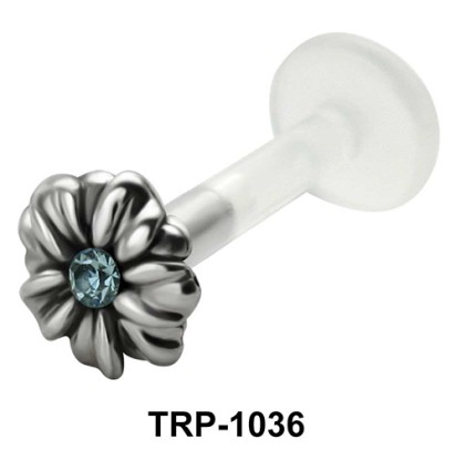 Flower Shaped Tragus Piercing TRP-1036 