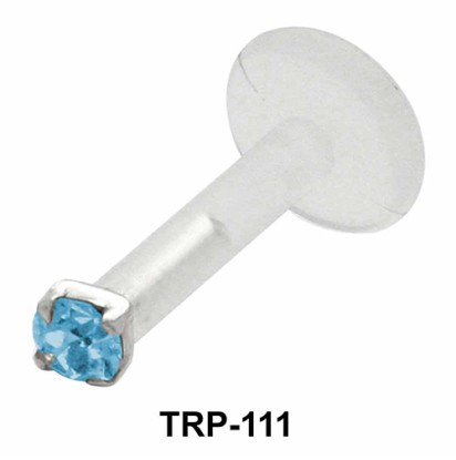 Colorful CZ Tragus Piercing TRP-111