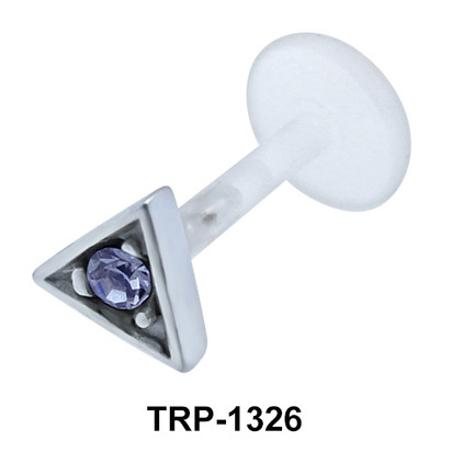 Stone Set in Triangle External Push In TRP-1326