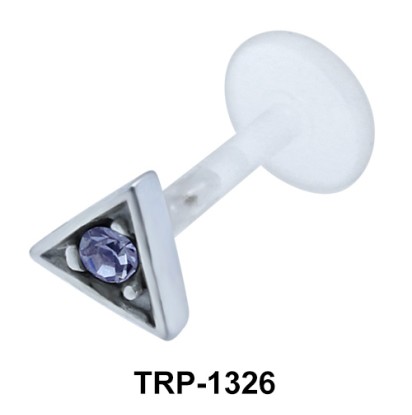 Stone Set in Triangle External Push In TRP-1326