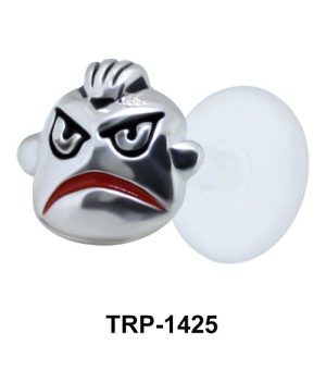 Angry Face Tragus Piercing TRP-1425
