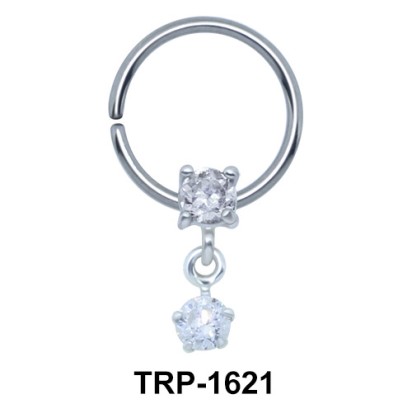 Dazzling Circle Shaped Tragus Piercing TRP-1621